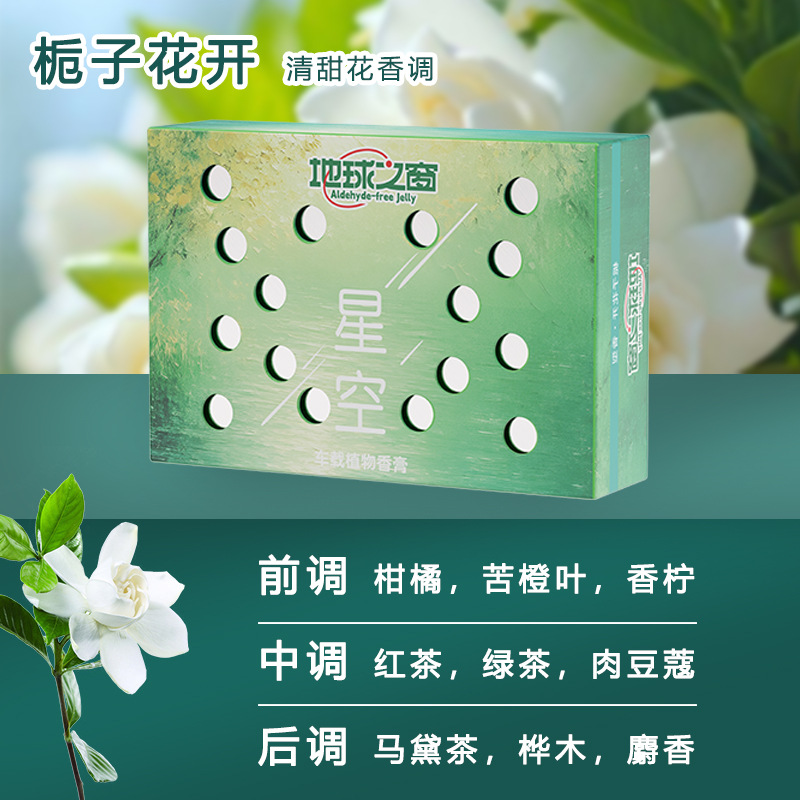 치자나무 꽃이 피다