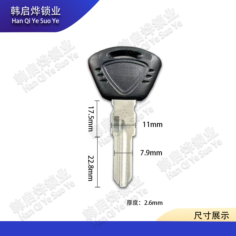 Triumph Frog Prince Rocket Tiger 800 Triumph675 1050 T100 Motorcycle Key Blank