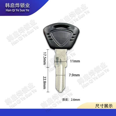 Triumph Frog Prince Motorcycle Key