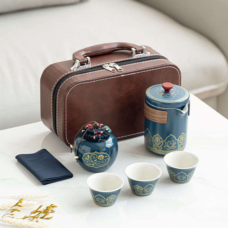 旅行茶器携帯用工夫茶器セット屋外ティーポット|undefined