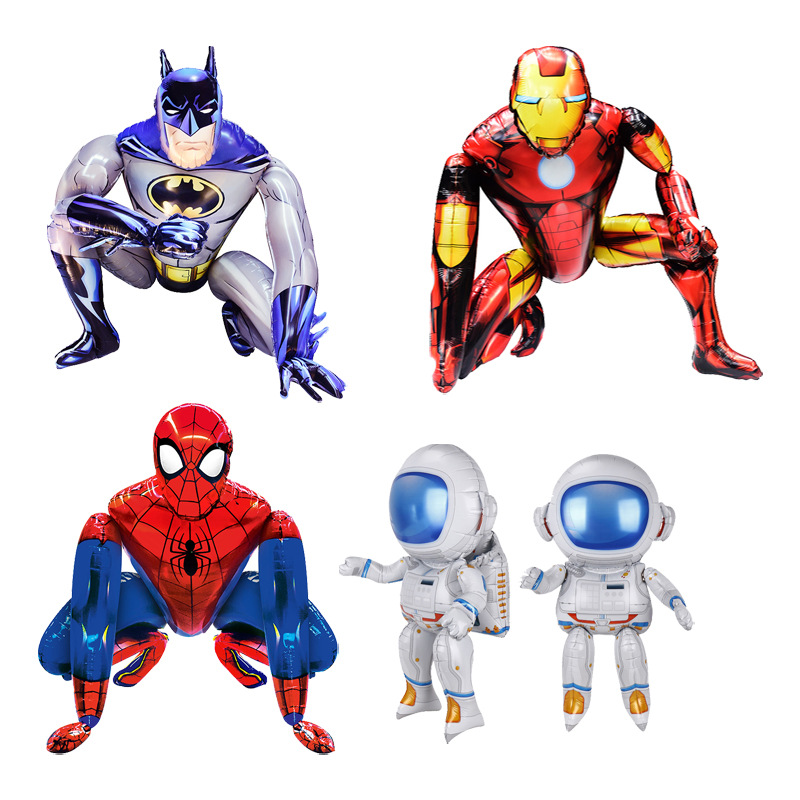 Three dimensional cartoon heroes