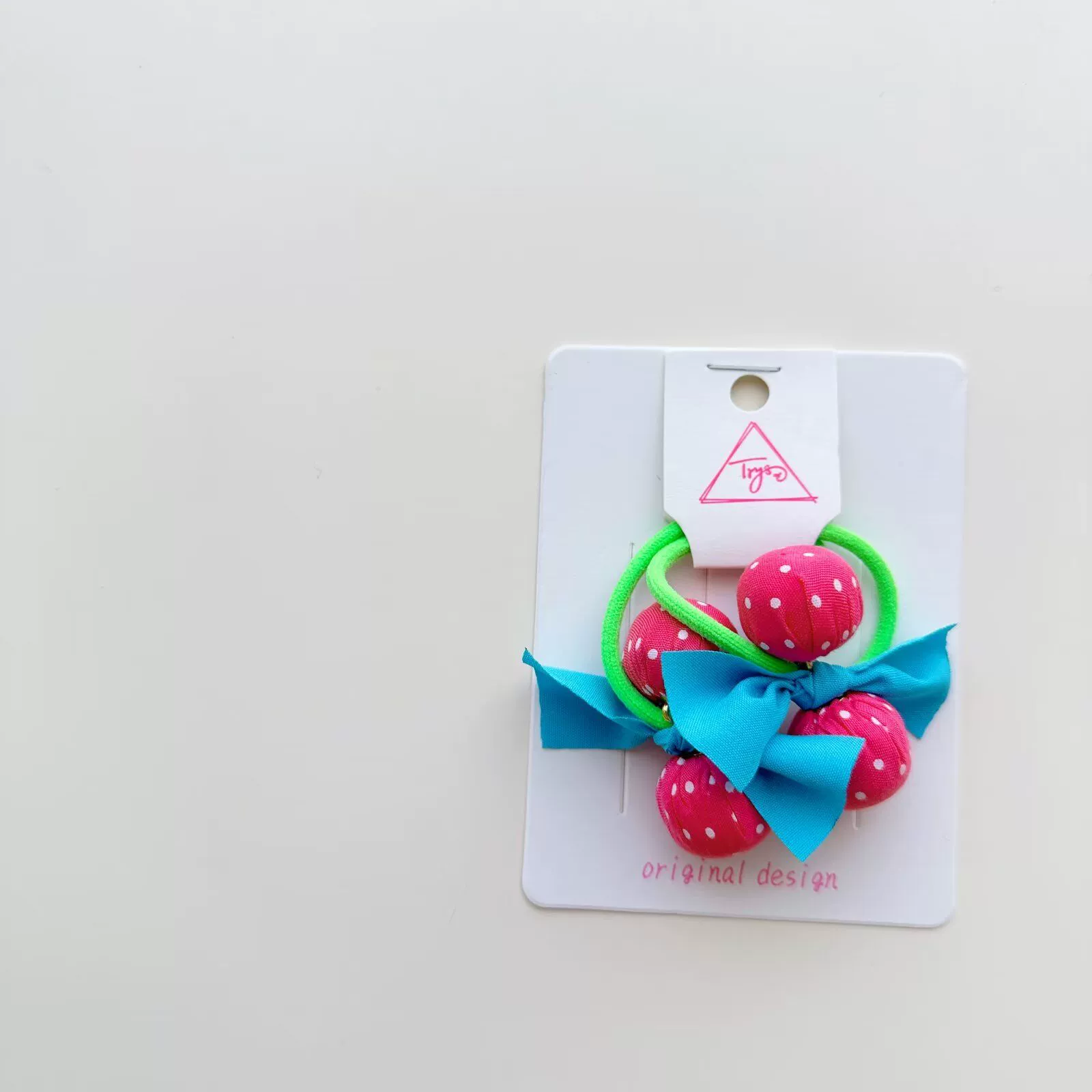 Children's hair rope with bow