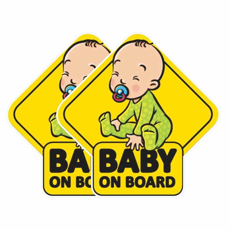 Внешняя торговля цвет РЕБЕНОК НА БОРТУ автомобильные наклейки РЕБЕНОК в автомобиле окрашенные аэрозолем светоотражающие наклейки предупреждение о теле автомобильные наклейки