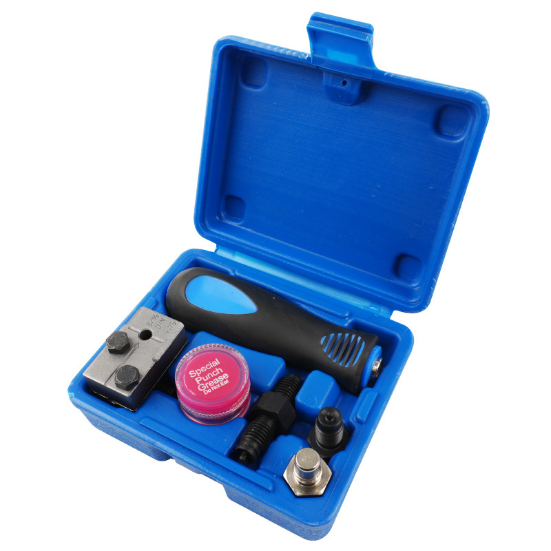 Brake Pipe Flaring Tool Set, Brake Hose Expander, Copper Pipe Flaring Tool 4.75mm Din/Sae
