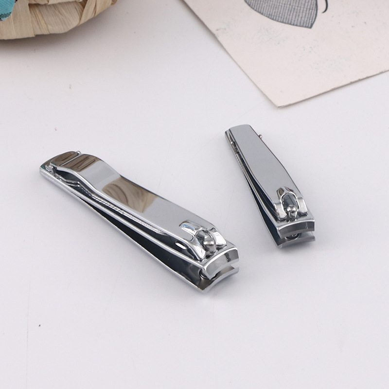 Cross-Border Nail Clipper Set of 2 Pieces, Stationery in Stock, Nail Clipper Set, Pedicure Kit, Manicure Nail Clippers
