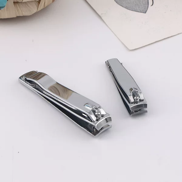 Cross-Border Nail Clipper Set of 2 Pieces, Stationery in Stock, Nail Clipper Set, Pedicure Kit, Manicure Nail Clippers