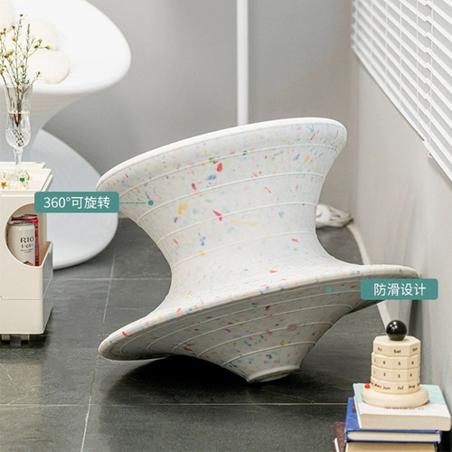 Internet celebrity creative gyro chair shopping mall leisure seat amusement park 360 degree rotating tumbler stool