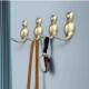 Entrance Entrance Entrance Shoe Cabinet Wall Hanging Wall Bathroom European Style Light Luxury Creative Hanging Clothes Hook Wardrobe Coat Hook