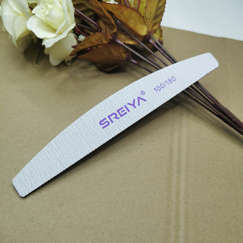 Suministro directo de fábrica herramienta de esmalte de uñas de doble cara Archivo de uñas esmerilado esmalte de uñas frotar tira de esmalte de uñas tira de arena lima de uñas