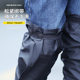 Non-slip thickened wear-resistant over-the-knee rain shoe cover waterproof men's and women's riding water pants rain pants one-piece delivery cross-border