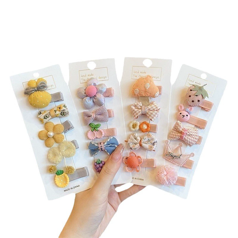 Красивая заколка для раннего возраста девочек, безвредные детские заколки для волос, бигуди, аксессуар для волос, без повреждения волос