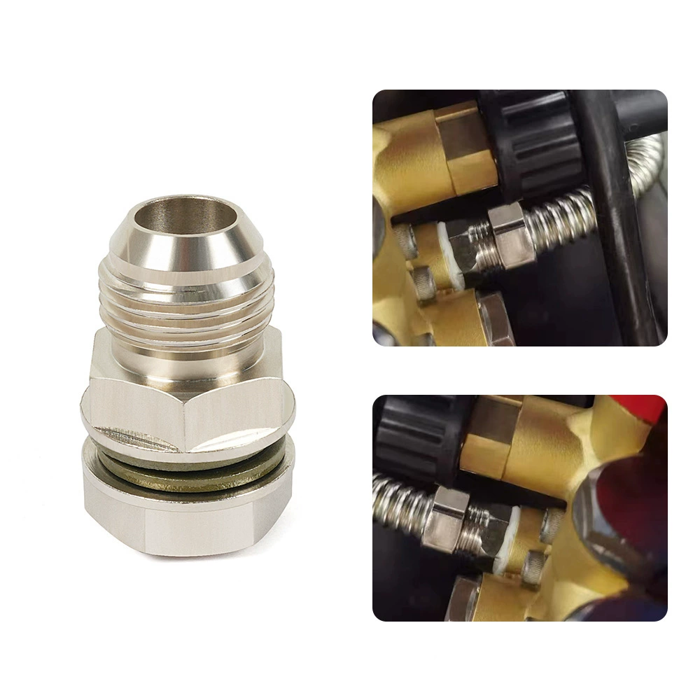Автомобильные турбо топливный поддон для возвратного топлива пробка для сброса топлива адаптер вилки гайка 10AN M18x1.5
