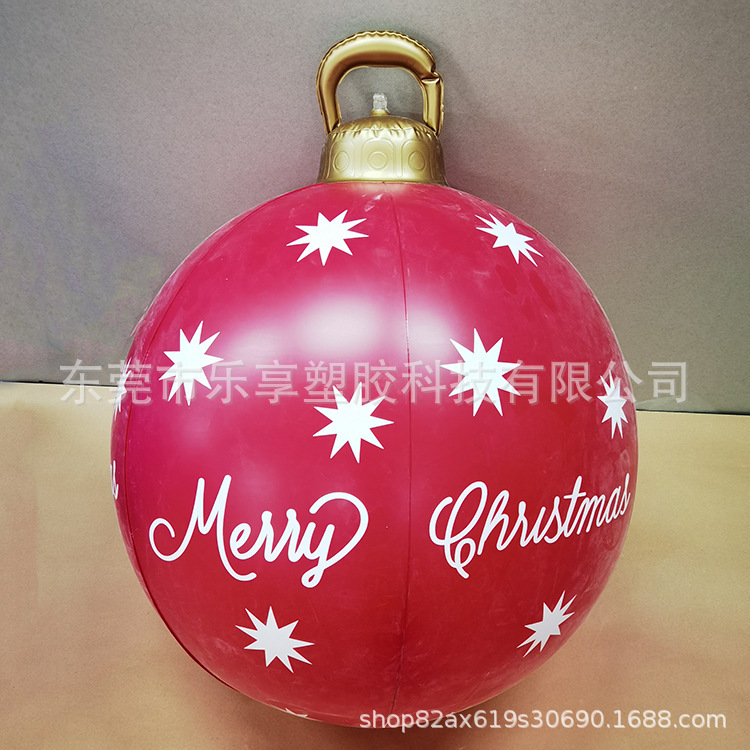 スポット PVC インフレータブルクリスマスボールクリスマス中庭装飾ボールクリスマスパーティーシーンレイアウトボールおもちゃボール|undefined