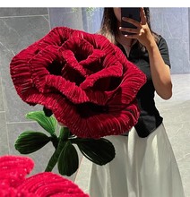 520情人节送女朋友闺蜜巨型玫瑰扭扭棒手工diy材料包自制成品