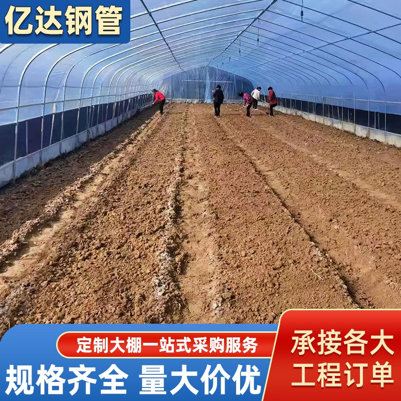 Комплект оцинкованного каркаса овальной теплицы для выращивания овощей, клубники и цветов с полным комплектом спецификаций