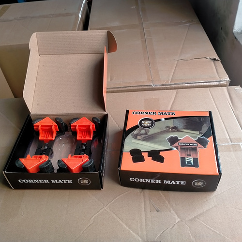 4PCS multi-functional right-angle clip photo frame clip picture frame clip right-angle fixed clip carpentry clip wooden board right-angle clip