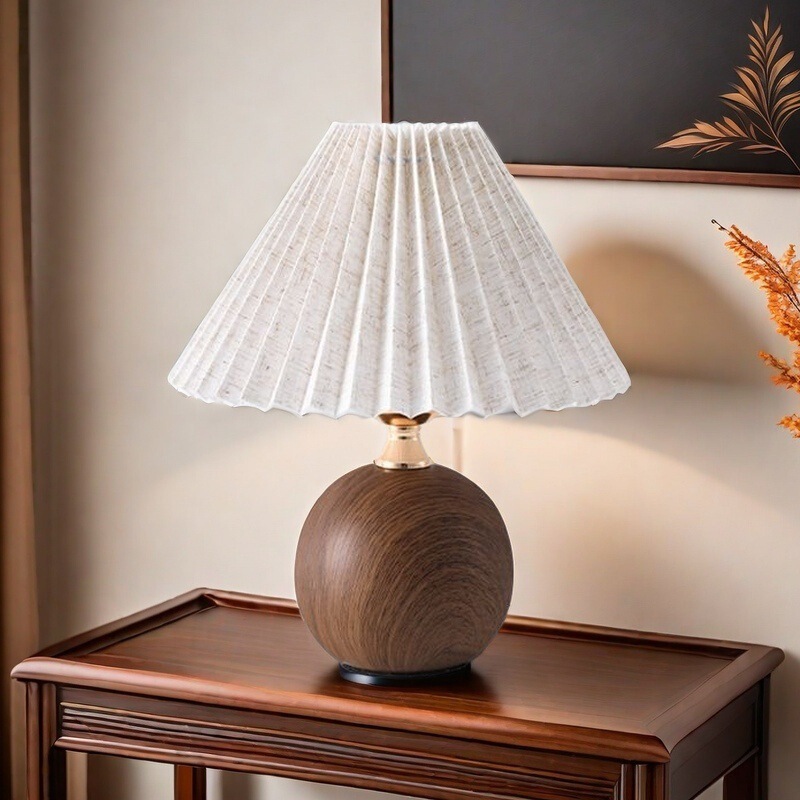 Bedroom bedside lamp, vintage, cozy, romantic night light, living room, study, desktop decoration, ambiance LED table lamp