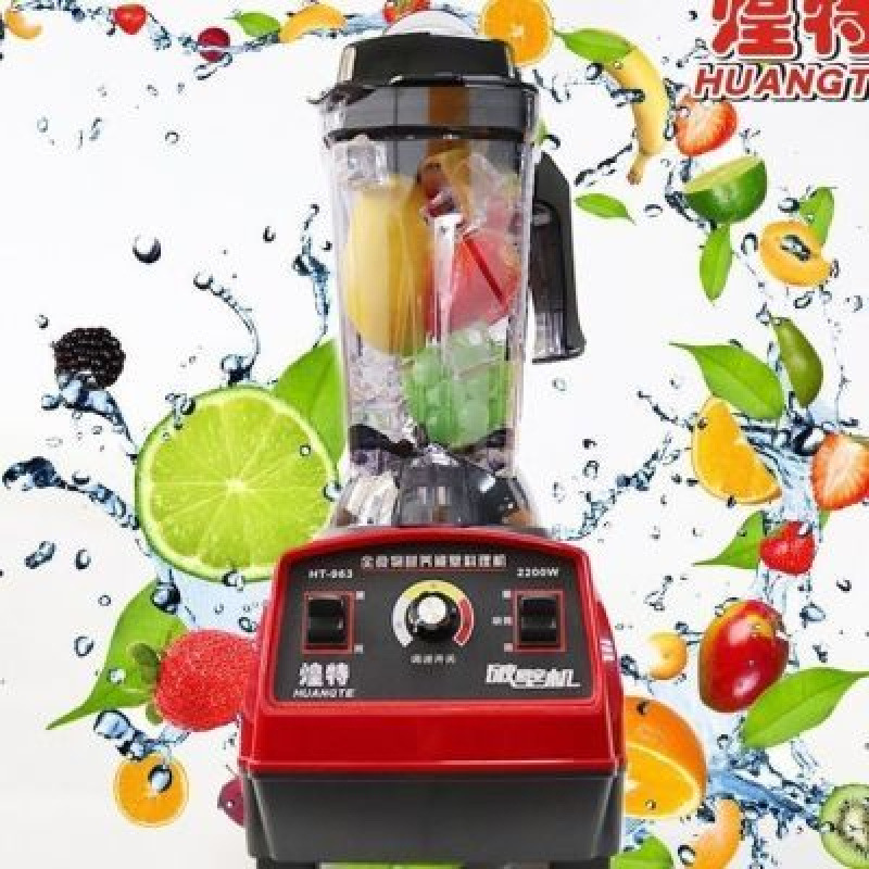 Huang Te HT - 963 máquina de cocina de pared rotura máquina de hielo de arena gran fuerza tienda de té de leche trituradora de hielo comercial exprimidora de leche de soja
