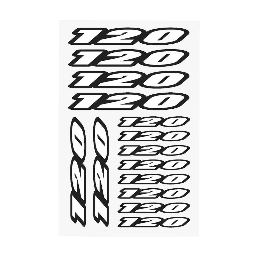 Pegatinas digitales para Triumph Bonneville T120 Motorcycle Caren Decal Universal Pegatinas