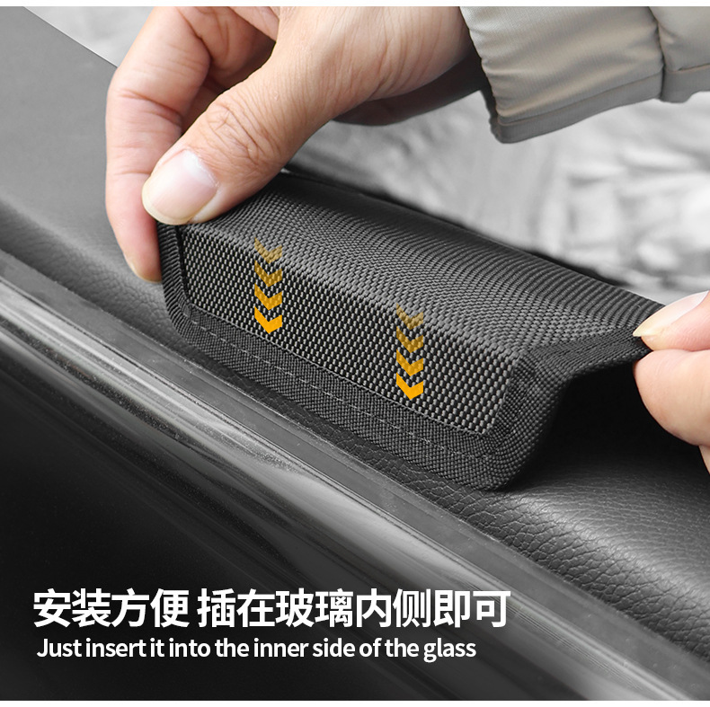 Car Water Cup Holder, Multifunctional Mobile Phone and Car Key Storage Box, Foldable Storage Bag, Car Window and Door Side Storage Box