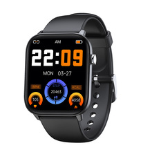 2022跨境新款1.83inch大屏體溫心率血壓血氧監測防水運動智能手表