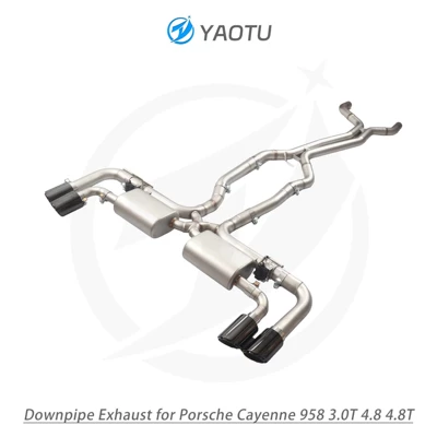 Exhaust pipe 958 3.0T 4.8T mid-to-rear