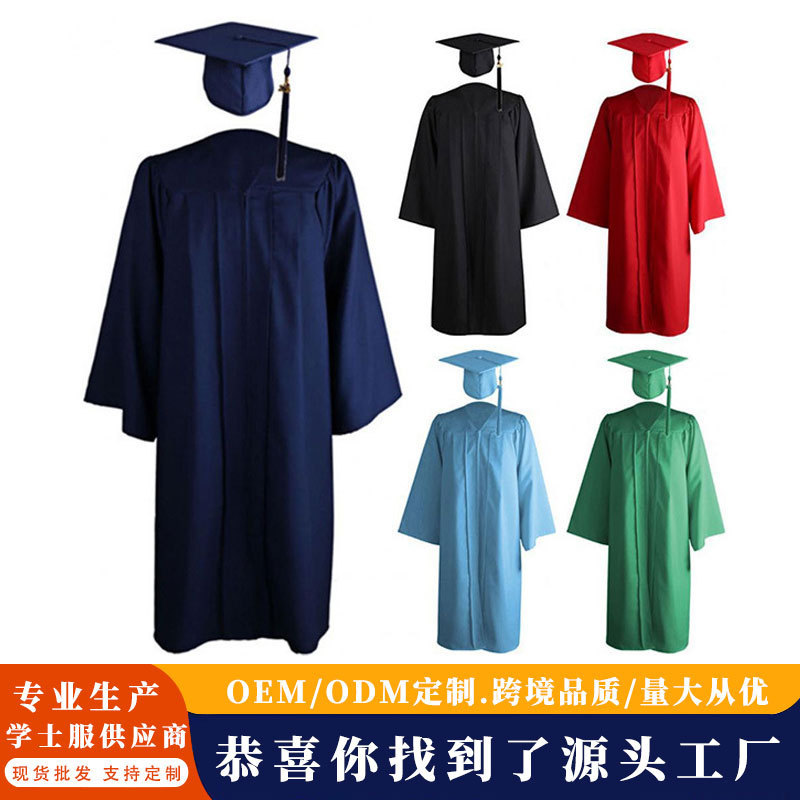 2026 Bachelor's Gown, College Graduation Uniform Set, Doctoral Gown, Master's Gown, Performance Degree Gown 2026 Bachelor's Gown, College Graduation Uniform Set, Doctoral Gown, Master's Gown, Performance Degree Gown