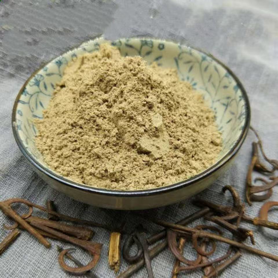 Gou Teng Powder Uncaria Stem Powder Fine Ground Herbal Bulk 500g quality and texture