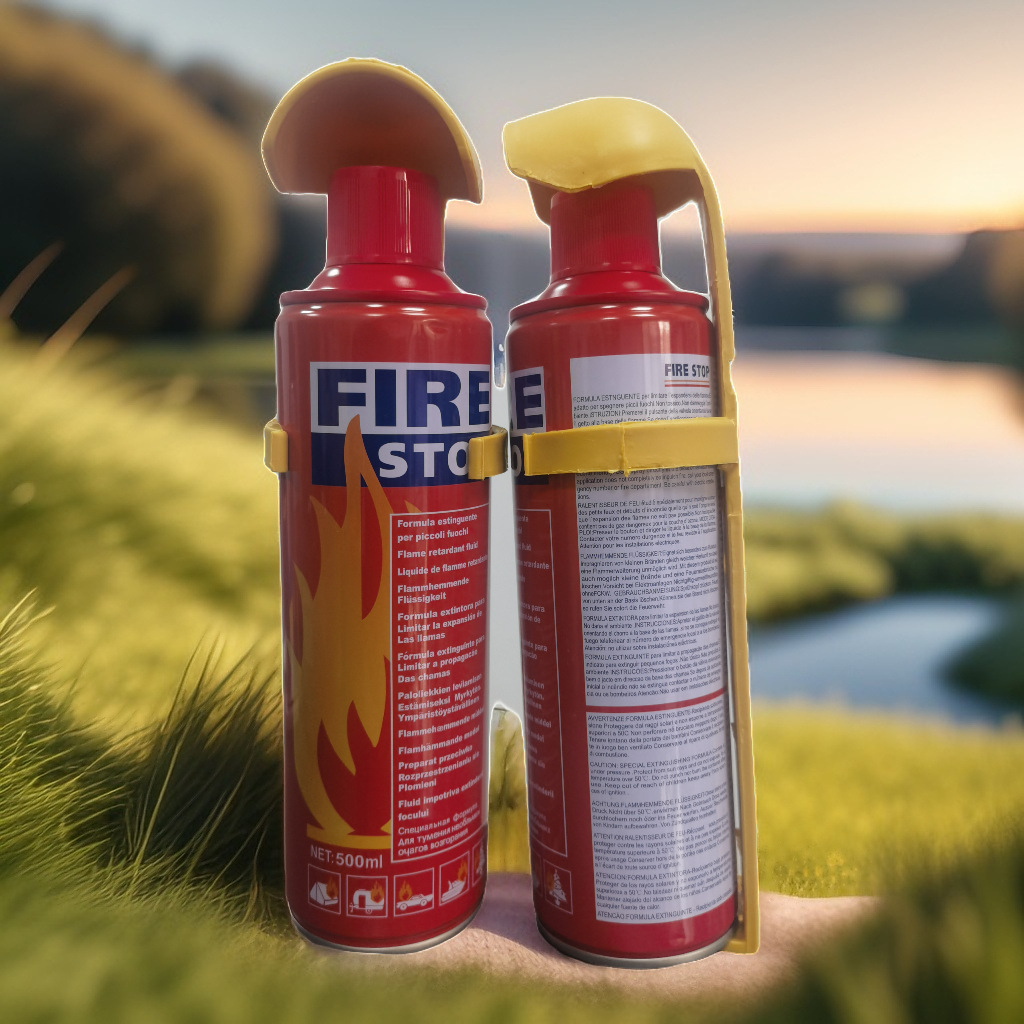 (Border Cross-Border) Car Fire Extinguisher 500ml Foam Mini Version Home Car Foam Fire Extinguisher