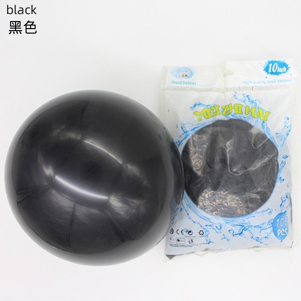 Globo mate personalizado de 10 pulgadas engrosado decoración de la sala de bodas decoración de la fiesta de cumpleaños globo de impresión de Navidad al por mayor