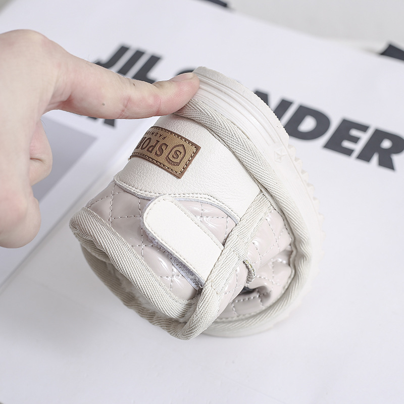 Mädchen-Schneestiefel, Kinder-Baby-Wanderschuhe, Plüsch und dicke Isolierung, Baumwollschuhe, Baumwollstiefel, Kinder- und_voghion.com