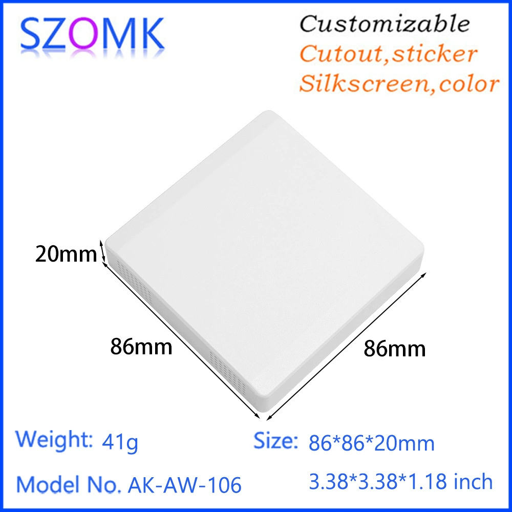 Корпус из АБС-пластика, коробка переключателей центрального кондиционирования, корпус контроллера провода с фиксированной частотой, корпус термостата, коробка соматосенсорного датчика NW106