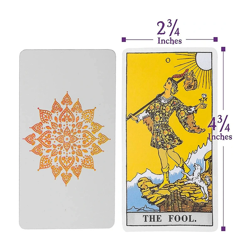 Card, individual auxiliary set, English, custom-made