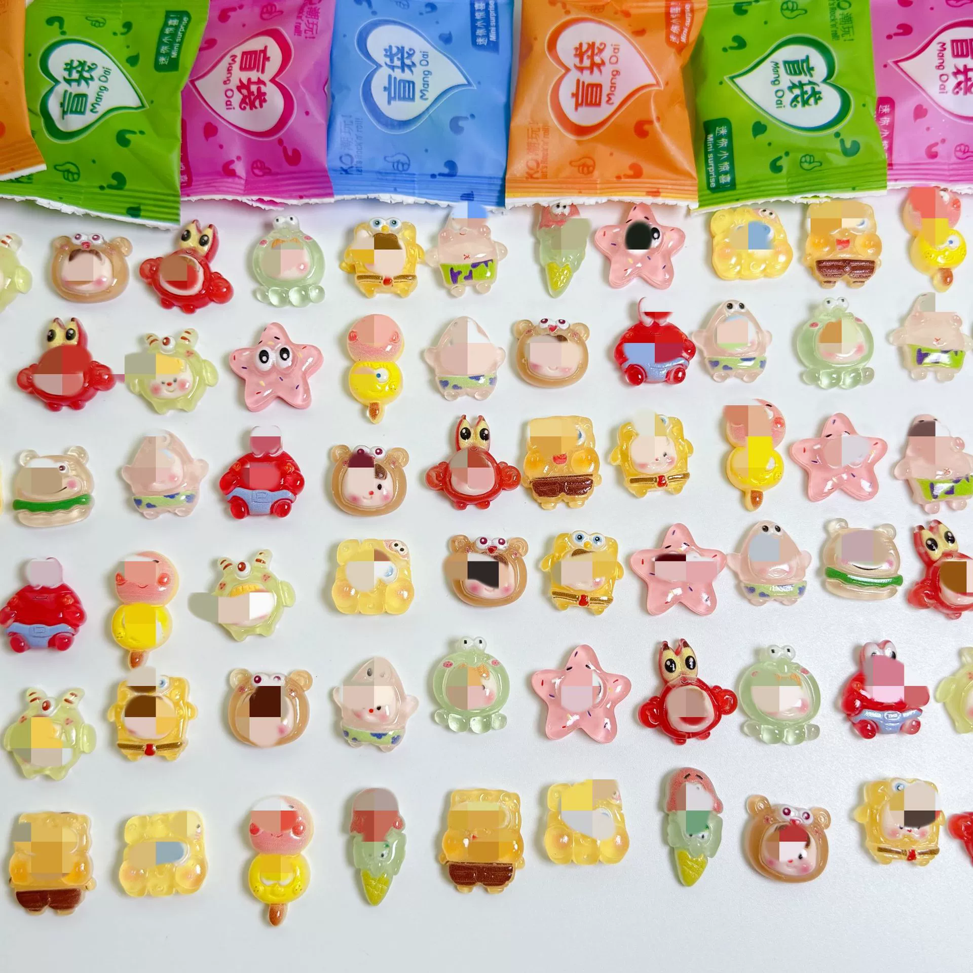 Интернет-хит: светящаяся в темноте игрушка-сюрприз в виде губки, милые аксессуары из смолы, кукла, подарок для детей