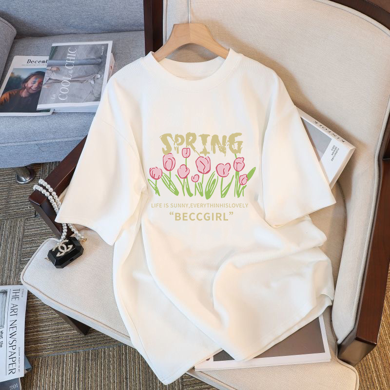 Ropa exterior guapo que adelgaza la camiseta de manga corta de seda de hielo frío de la pareja hombres y mujeres de la misma camiseta casual moda masculina a juego