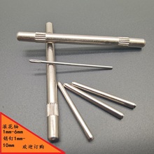 生產玩具車滾花軸銷釘雙頭不銹鋼銅 鐵鋁材質加工定制1-10mm