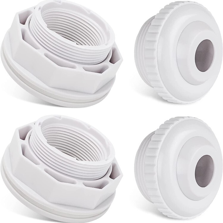 Cross-Border Swimming Pool Water Inlet and Return Connector Sp1023 Set Includes Nozzle Locking Nut, Sealing Gasket, Swimming Pool Accessories Cross-Border Swimming Pool Water Inlet and Return Connector Sp1023 Set Includes Nozzle Locking Nut, Sealing Gasket, Swimming Pool Accessories