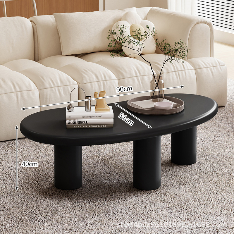 Mesa de té estilo crema italiana de anacaju para el hogar sala de estar creativa simple y ligera mesa de té de lujo encimera de mármol
