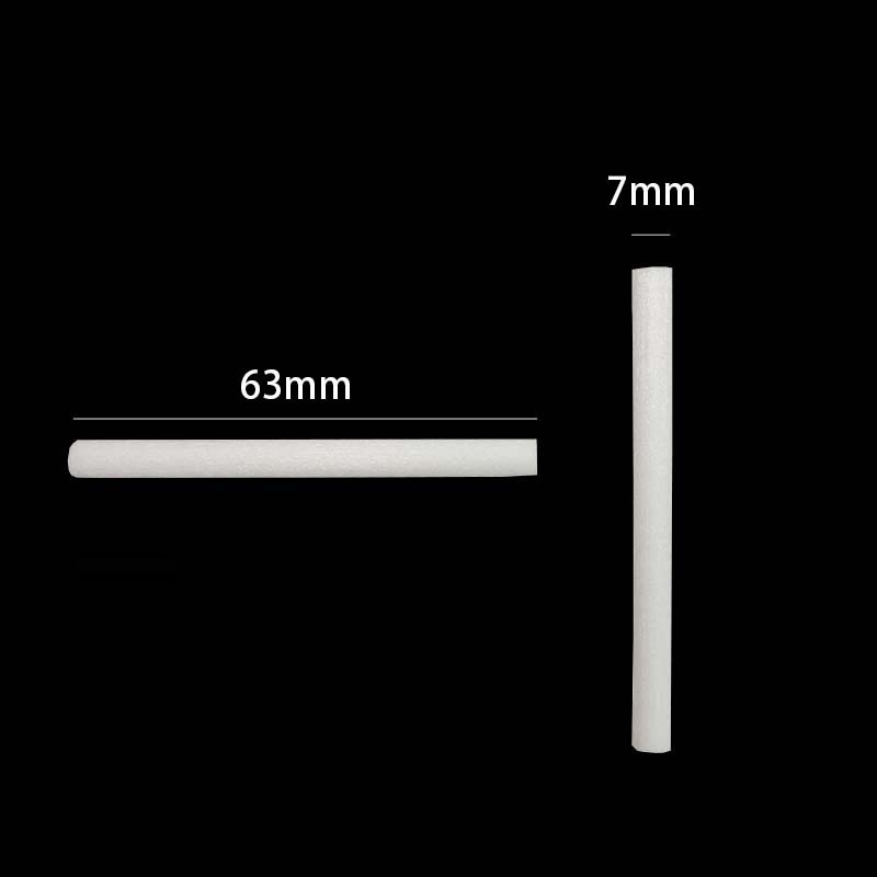 7*63mm; blanco; hisopo de algodón absorbente