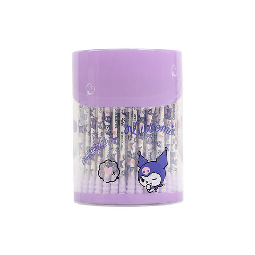 Sanrio Kurome Cinnamon Dog Cotton Swab Multifunctional Spiral Double-Headed Cleaning Disposable Cotton Swab Cute Ear Picking