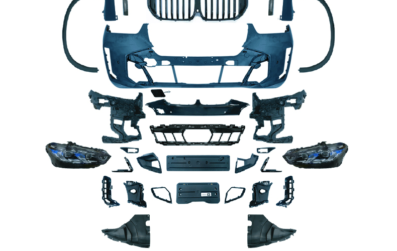 Suitable for Bmw X5 G05 Old-To-New Conversion, Early-To-Late M/Mt Front and Rear Bumper, Hood, Fender m Kit