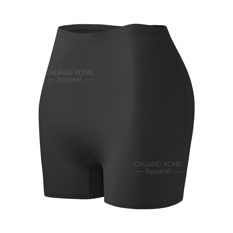 Shorts de Seguridad Estilo Europeo y Americano, Braguitas Tipo Boxer de una Pieza para Mujer, Antiexposición, Ajuste Delgado, Cintura Media, Seda Helada, Ropa Interior de Seguridad sin Costuras para Mujer.