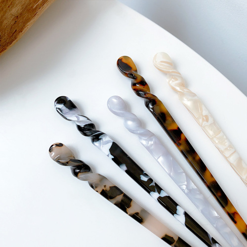 Korean fashionable ball head hairpin  new lazy hairpin simple modern hairpin artifact headwear for women