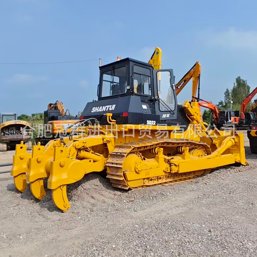 Bulldozer original Shantui SD16SD22SD32 Bulldozer Ventas directas de comercio exterior video