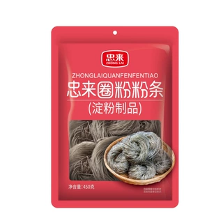 忠来圈粉粉条零售批发