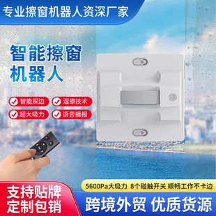 Cross-Border New Window Cleaning Robot Household Intelligent Electric Remote Control Square Glass Cleaning Artifact Window Cleaning Robot
