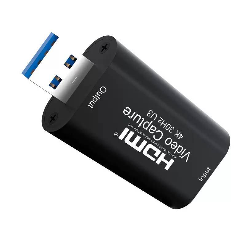 USB3.0视频采集卡MS2130芯片4K30hz PS4迷你电脑棒监控主相机顶盒