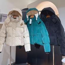 2025新款三色短款女式高级蓬松保暖舒适洋气面包温柔羽绒服