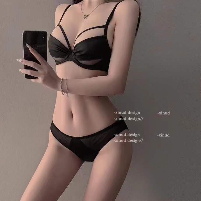 Underwear Women's Gathering Small Chest Thin Beautiful Back Traceless Adjustable Non-steel Rings Breast-closing Bra for Girls Bra suit