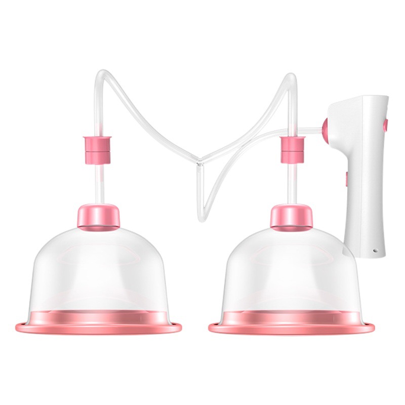 Cross-Border electric breast beauty instrument chest massage beauty instrument negative pressure scraping cupping breast beauty desktop breast beauty instrument